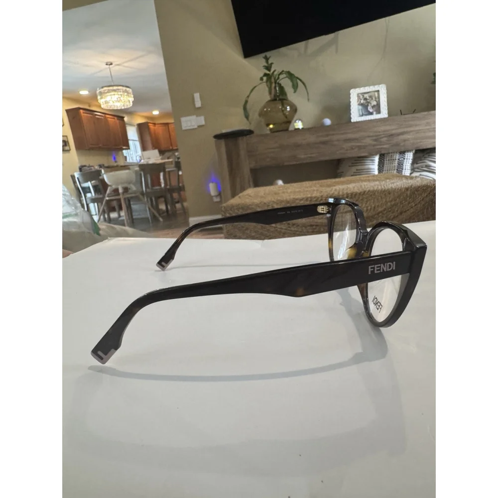 Fendi Women's Eyeglasses FE500031 052 54-18 Tortoise Shell